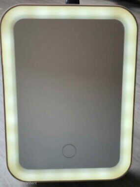LED Lighted Makeup Mirror with Touch Sensor